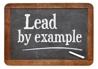 lead by example