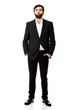 © Piotr Marcinski - Thoughtful businessman with hands in pockets.