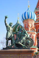 Wall Mural - Monument on the Red square