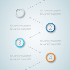 Poster - Infographic Numbered Steps 6