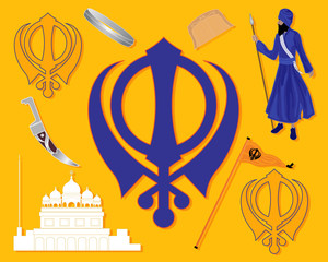 Wall Mural - sikh history