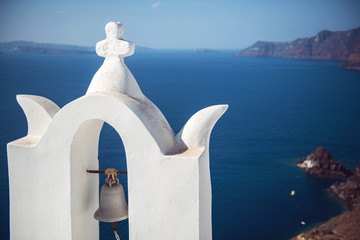 Greece, Santorini island, Oia village, White architecture