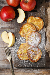 Wall Mural - Apple fritters