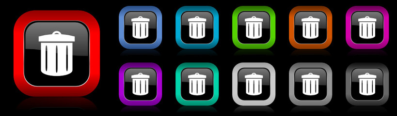 Aufkleber - recycling vector icon set