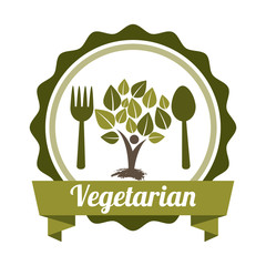 Sticker - organic food