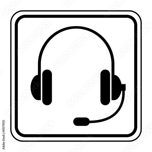 Logo Casque Audio Et Micro Buy This Stock Vector And Explore