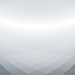 Aufkleber - Abstract perspective background with warped squares