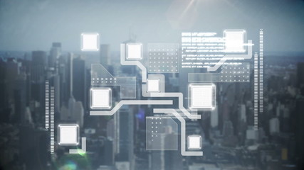 Poster - Circuit board interface screen