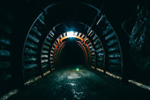Underground Tunnel In The Mine