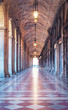 Corridor at St. Marks square in Venice, Italy.