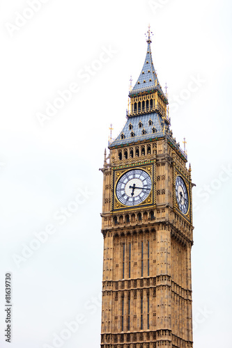 Fotografía Big Ben in Westminster, London England UK