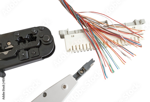 Telephone switchboard panel Stock Photo | Adobe Stock