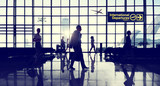 International Terminal Business Travel Transportation Concept