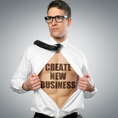 Sticker - Create new Business