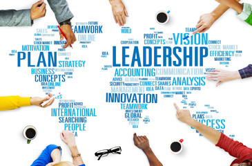 Canvas Print - Leadership Boss Management Coach Chief Global Concept