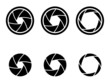 Aperture Kamera Auslöser Blende Symbole Icon