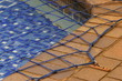 © Mark Atkins - Close up view of a swimming pool net