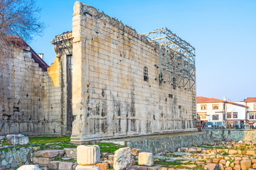 Poster - The Temple of Augustus and Rome in Ankara, Turkey