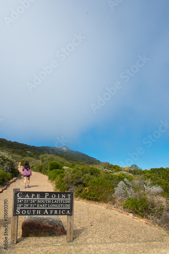Fotografering Cape Point in South Africa, near Cape of Good Hope