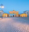 Brandenburger Tor (Brandenburg Gate) panorama, famous landmark in Berlin Germany
