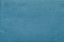 Blue Leather Texture Background