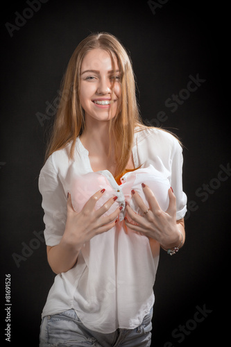 big girl breast Sexy strapless bra