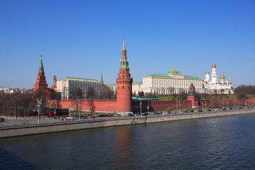 Canvas Print - Moscow Kremlin