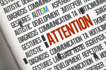 Poster - Attention against open book