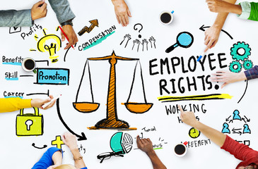 Wall Mural - Employee Rights Employment Equality Job People Meeting Concept