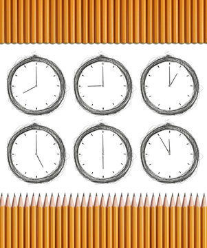 Pencils and Clocks