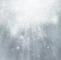 Wall Mural - winter background.