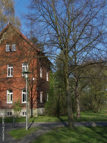 Rotes Backsteinhaus im Ravensburger Park in Bielefeld in OWL – kaufen