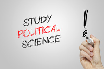 hand writing study political science