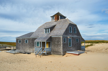 Poster - Beach house at Cape Cod