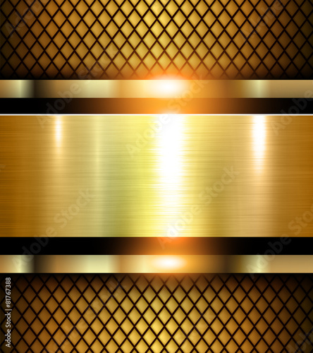 Abstract gold background