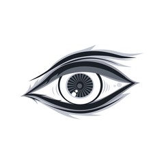 Wall Mural - eye illustration