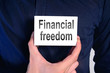 © Alex F - financial freedom man