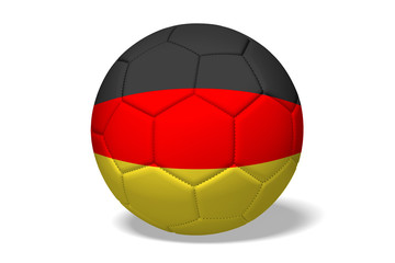 Wall Mural - Soccerball concept