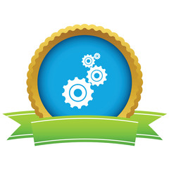 Poster - Gold mechanism logo