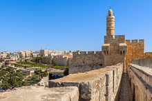 Tower Of David In Jerusalem, Israel.