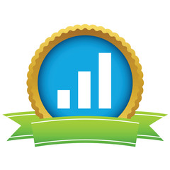 Poster - Gold graph logo