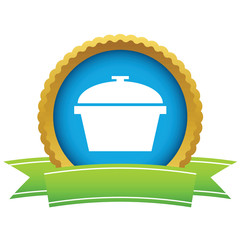 Poster - Gold pan logo
