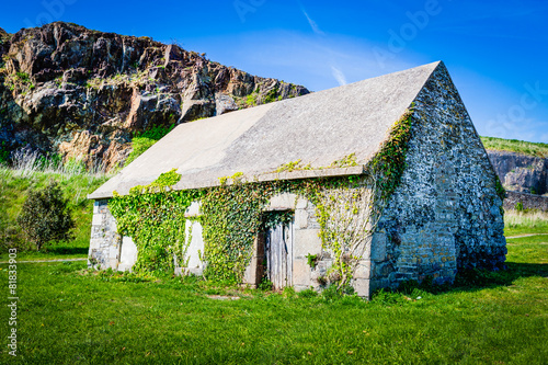 Altes Haus Aus Stein Granville Normandie Frankreich Buy This
