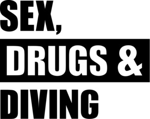 Poster - Sex Drugs Diving