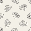 © hchjjl - waffle doodle seamless pattern background