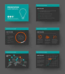 Poster - template for presentation slides