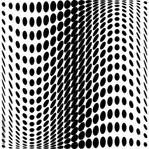 Naklejka na szybę Design monochrome dots background