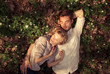 © VectorART - romantic picture of a loving couple in the spring park