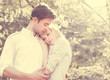 © VectorART - romantic picture of a loving couple in the spring park