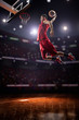 © 103tnn - red Basketball player in action
